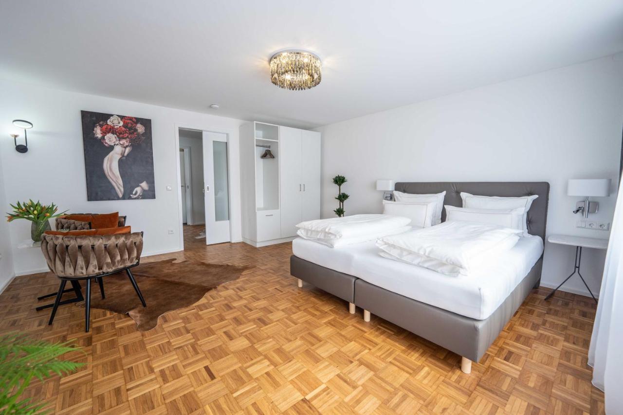 City Wohnung Fn L 5 Klimatisiert Mit Balkon Und Kueche Friedrichshafen Exterior foto