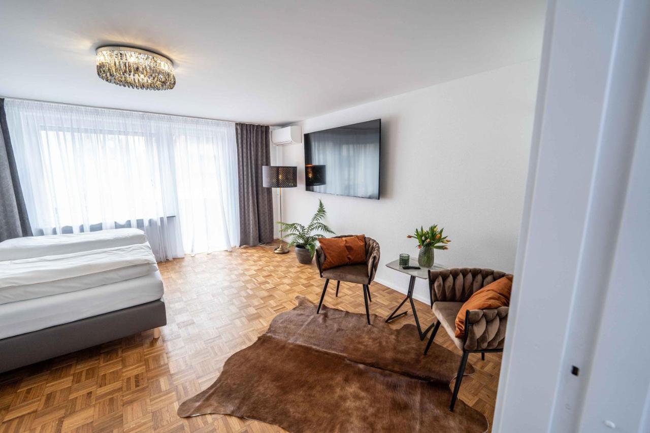 City Wohnung Fn L 5 Klimatisiert Mit Balkon Und Kueche Friedrichshafen Exterior foto