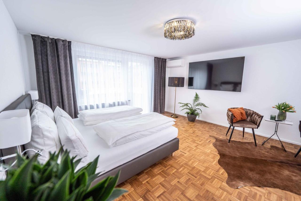 City Wohnung Fn L 5 Klimatisiert Mit Balkon Und Kueche Friedrichshafen Exterior foto