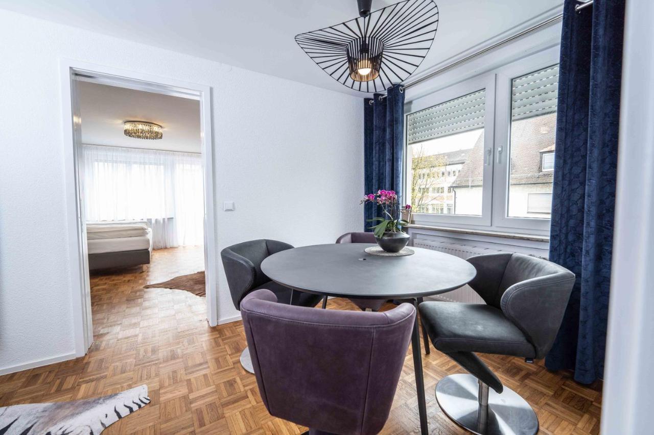 City Wohnung Fn L 5 Klimatisiert Mit Balkon Und Kueche Friedrichshafen Exterior foto